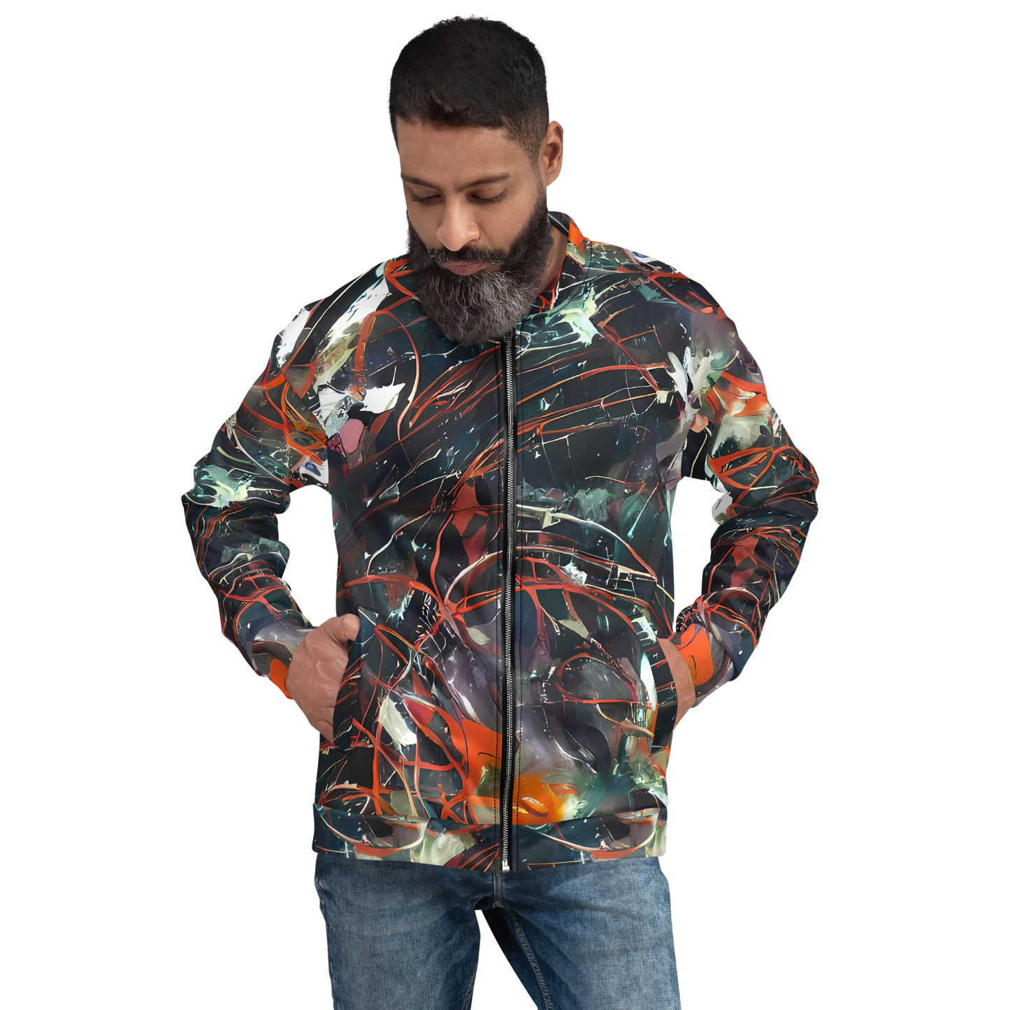 Bomber Jacket - Chaos Canvas