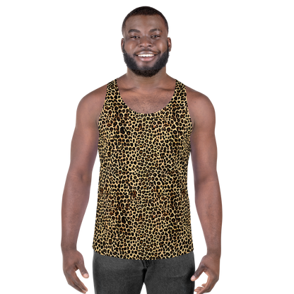 Men's Tank Top - Cheetah Mosaic