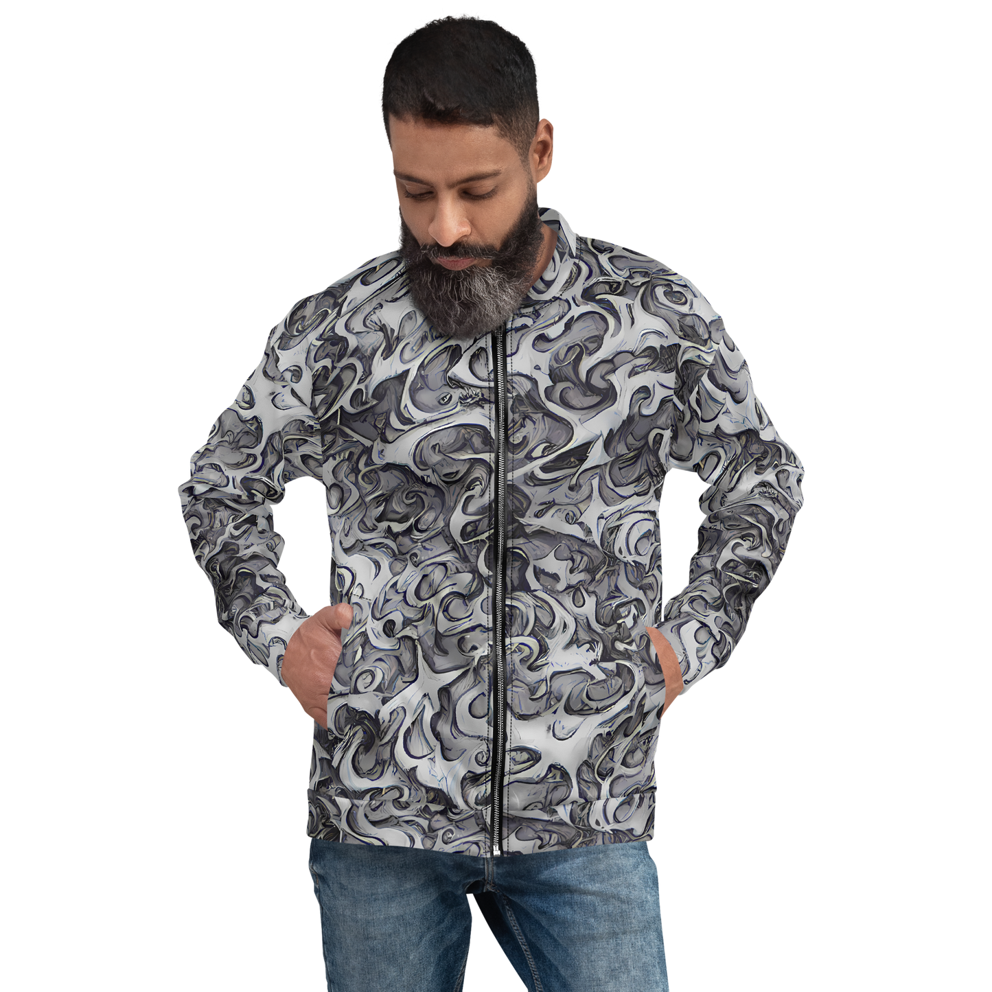 Bomber Jacket - Mashburn Swirls