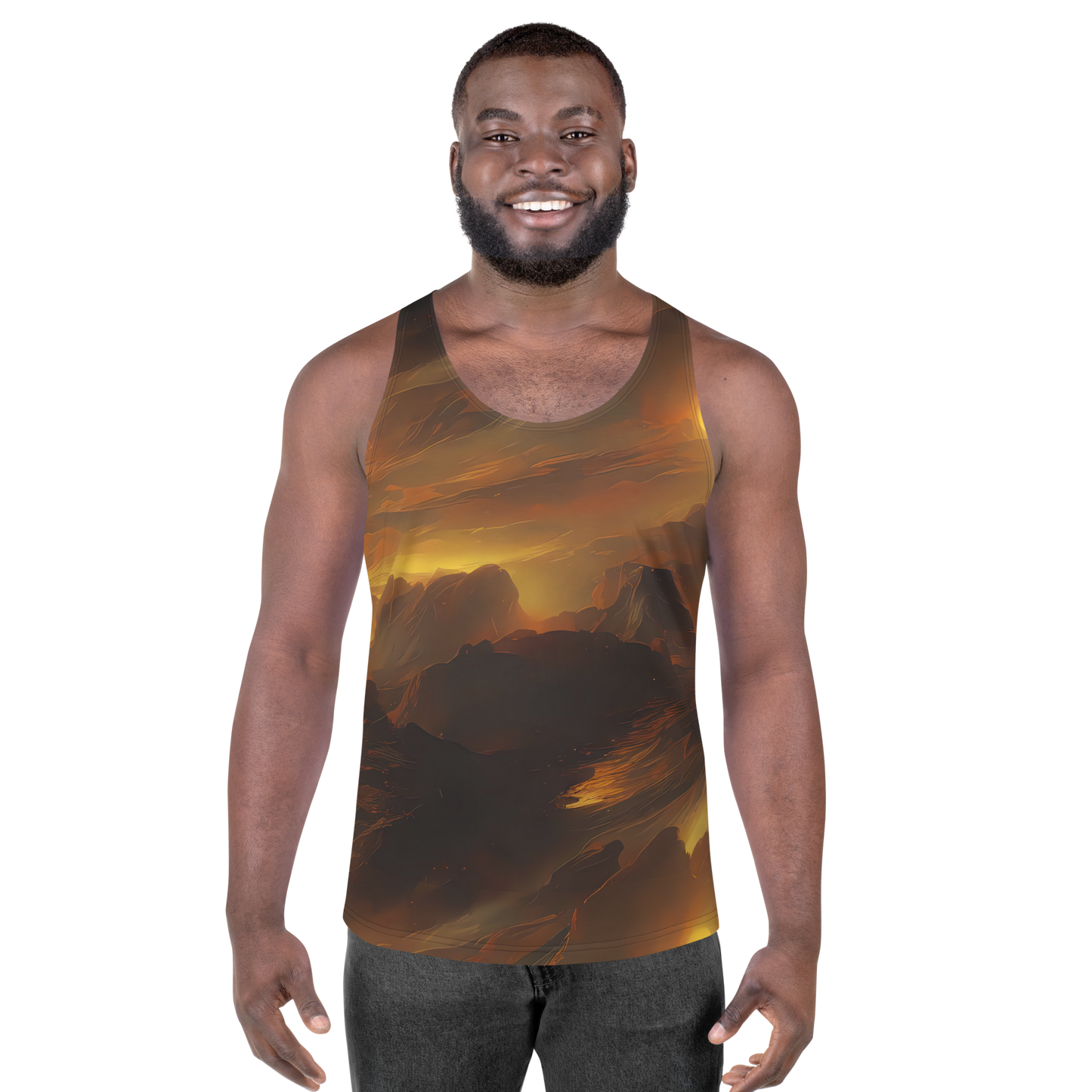 Men's Tank Top - Sunset Shores