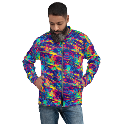 Bomber Jacket - Spectrum Streaks