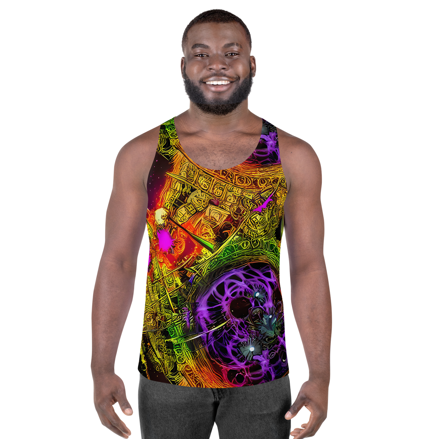 Men's Tank Top - Neon Glyphworks