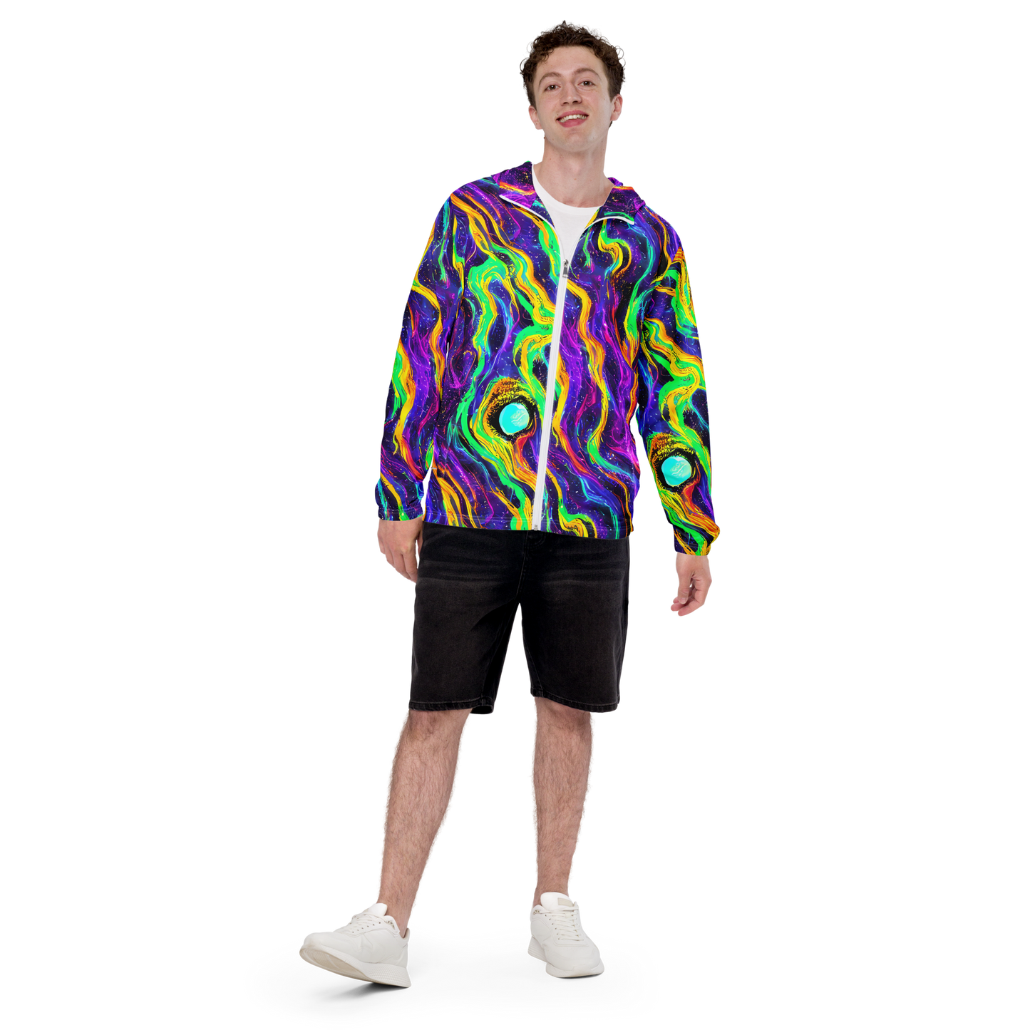 Men's Windbreaker - Jackson Swirl