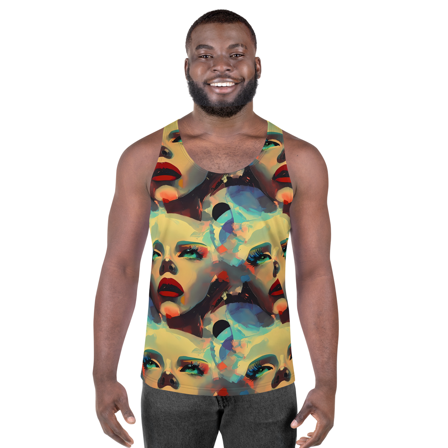 Men's Tank Top - Astral Reflections