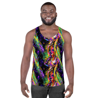 Men's Tank Top - Galactic Flamenco