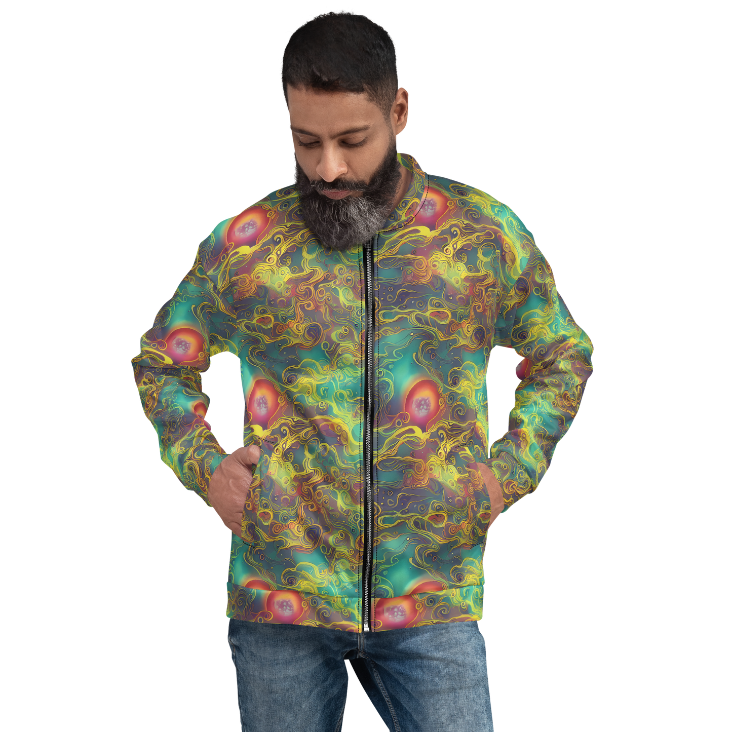 Bomber Jacket - Orbital Whimsy