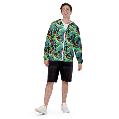 Men's Windbreaker - Galactic Grotesque