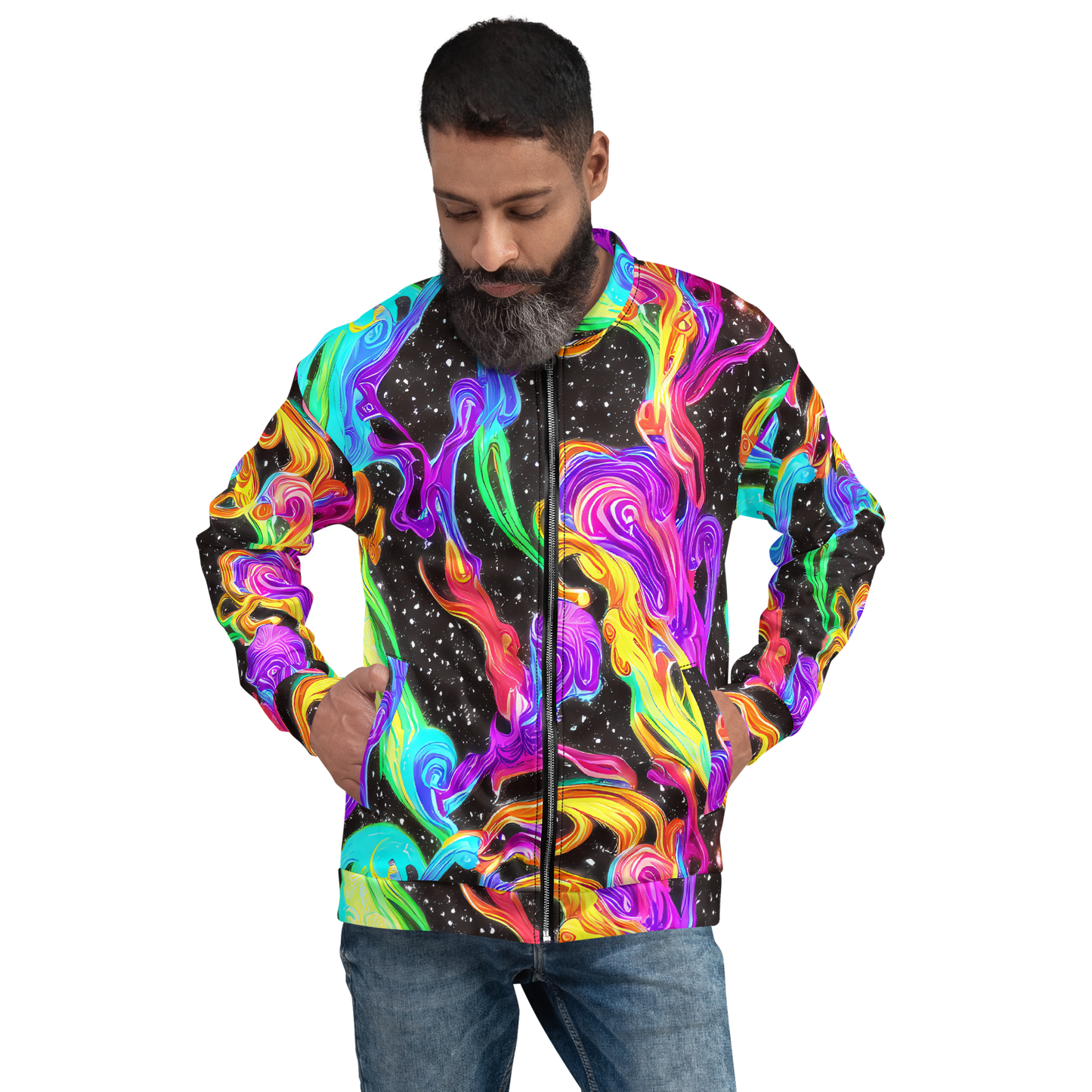 Bomber Jacket - Yuan Whirls