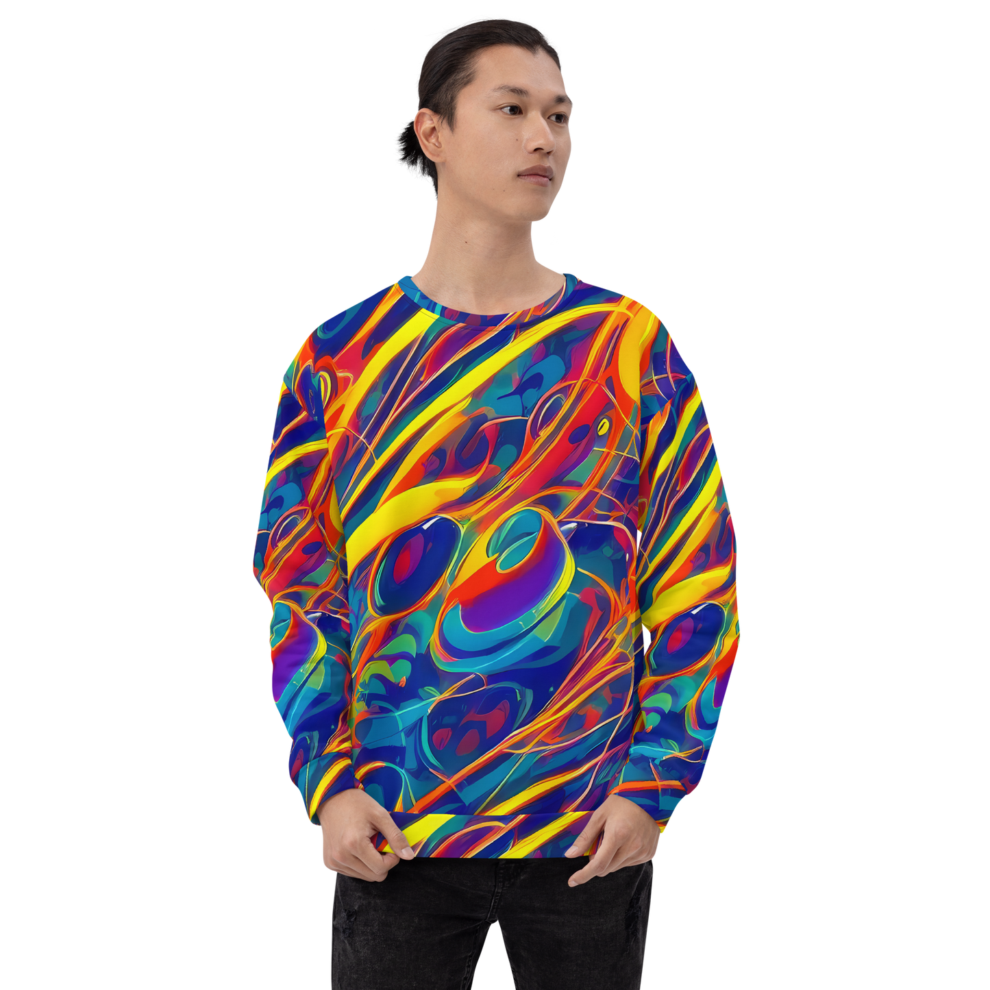 Sweatshirt - Abstract Blaze