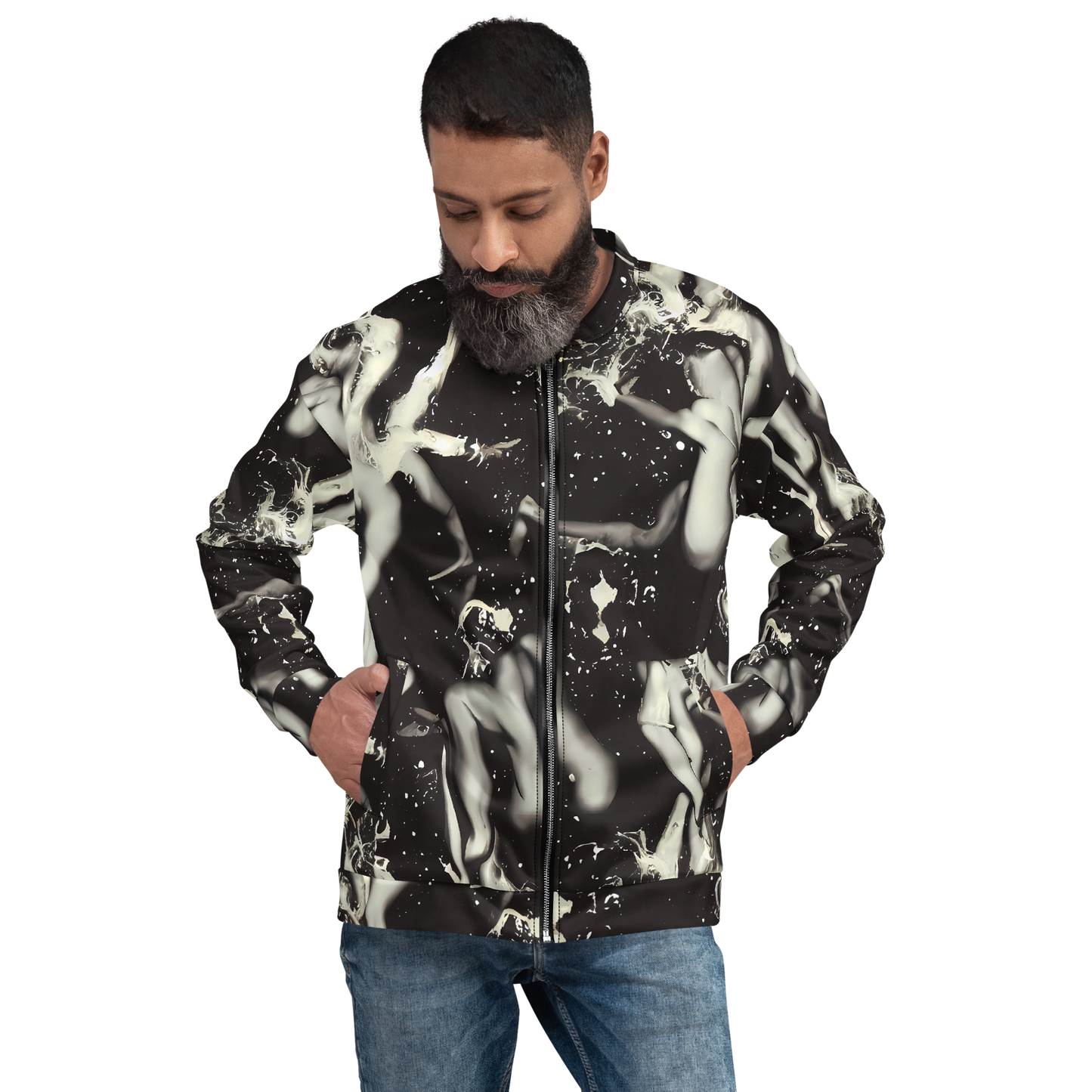 Bomber Jacket - Newton's Silhouette