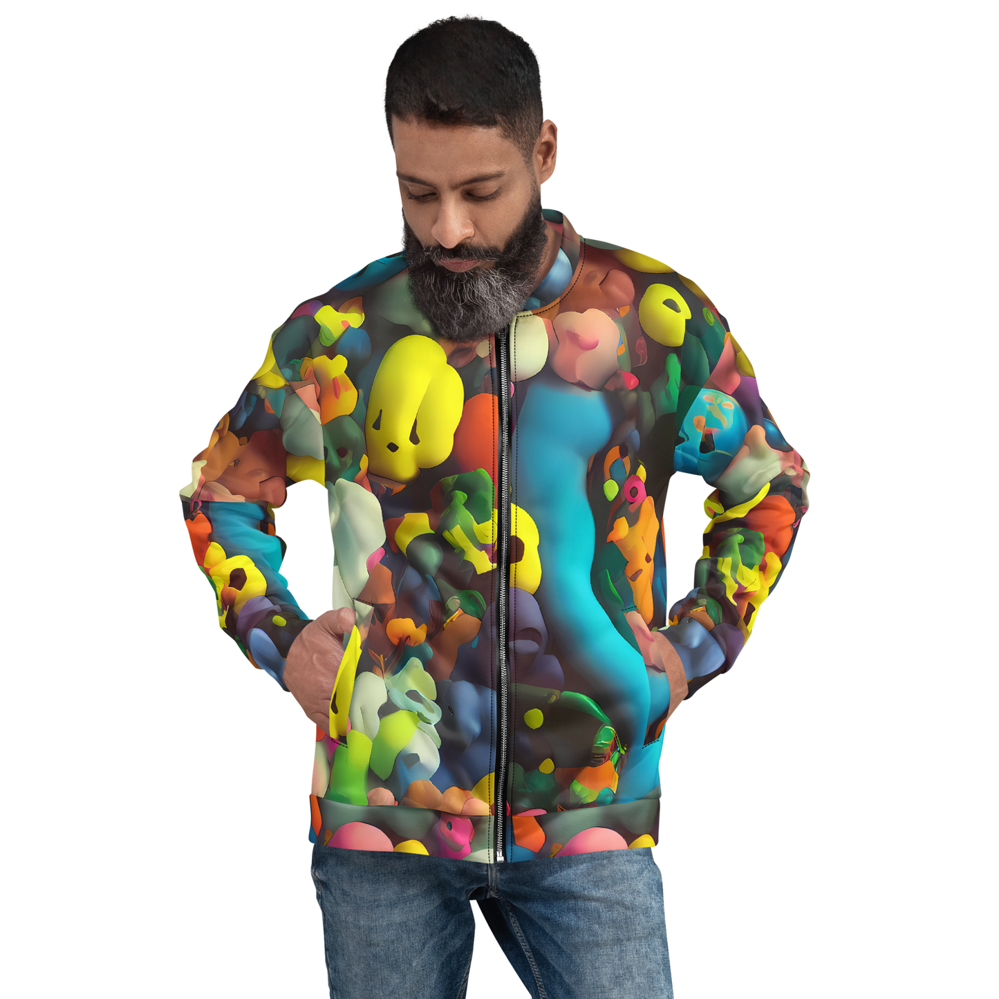 Bomber Jacket - Bubble Pop Art