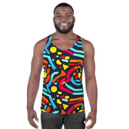 Men's Tank Top - Midnight Stream