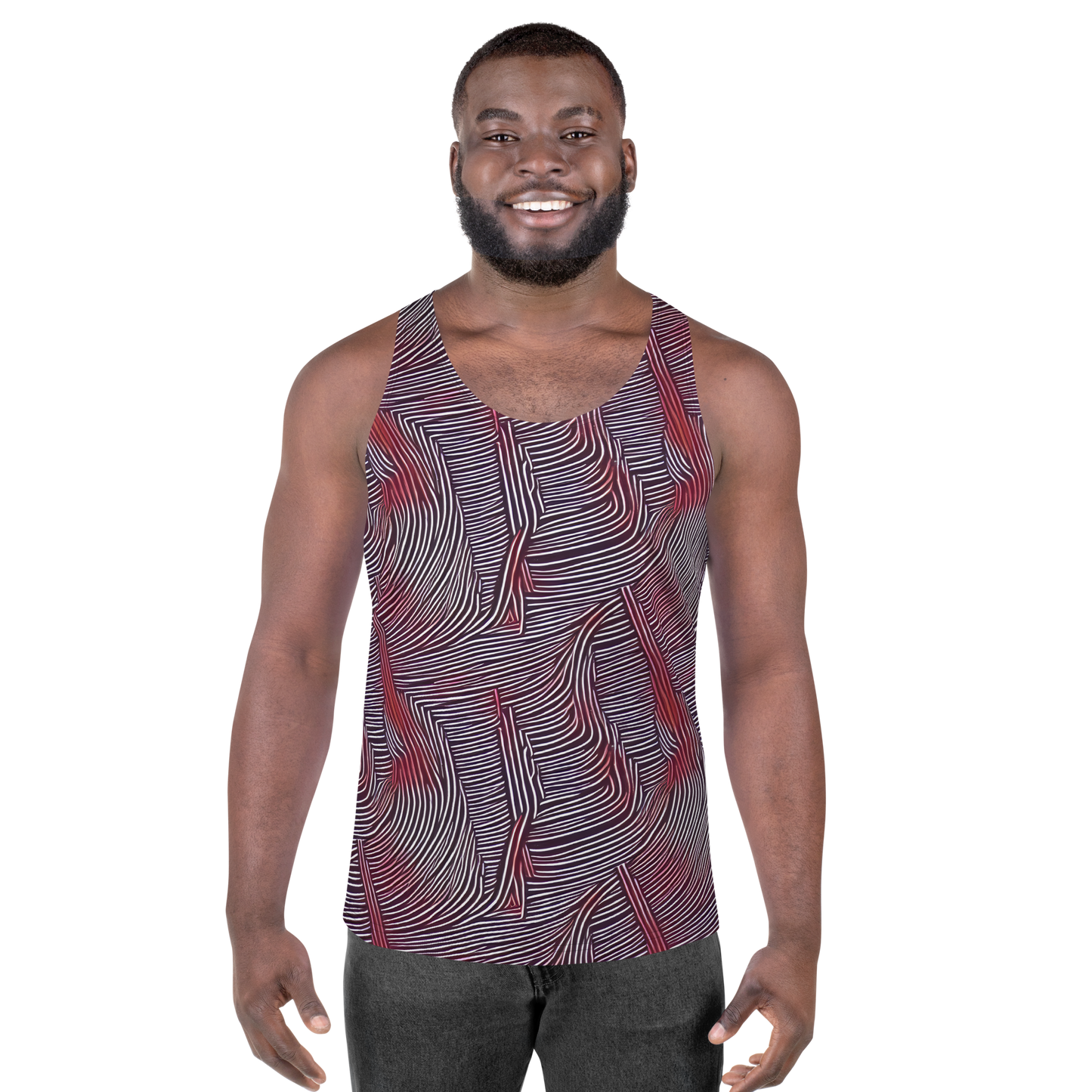 Men's Tank Top - Nebula Waves