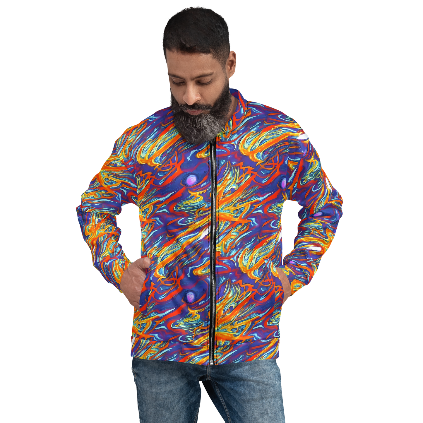 Bomber Jacket - Galactic Ember