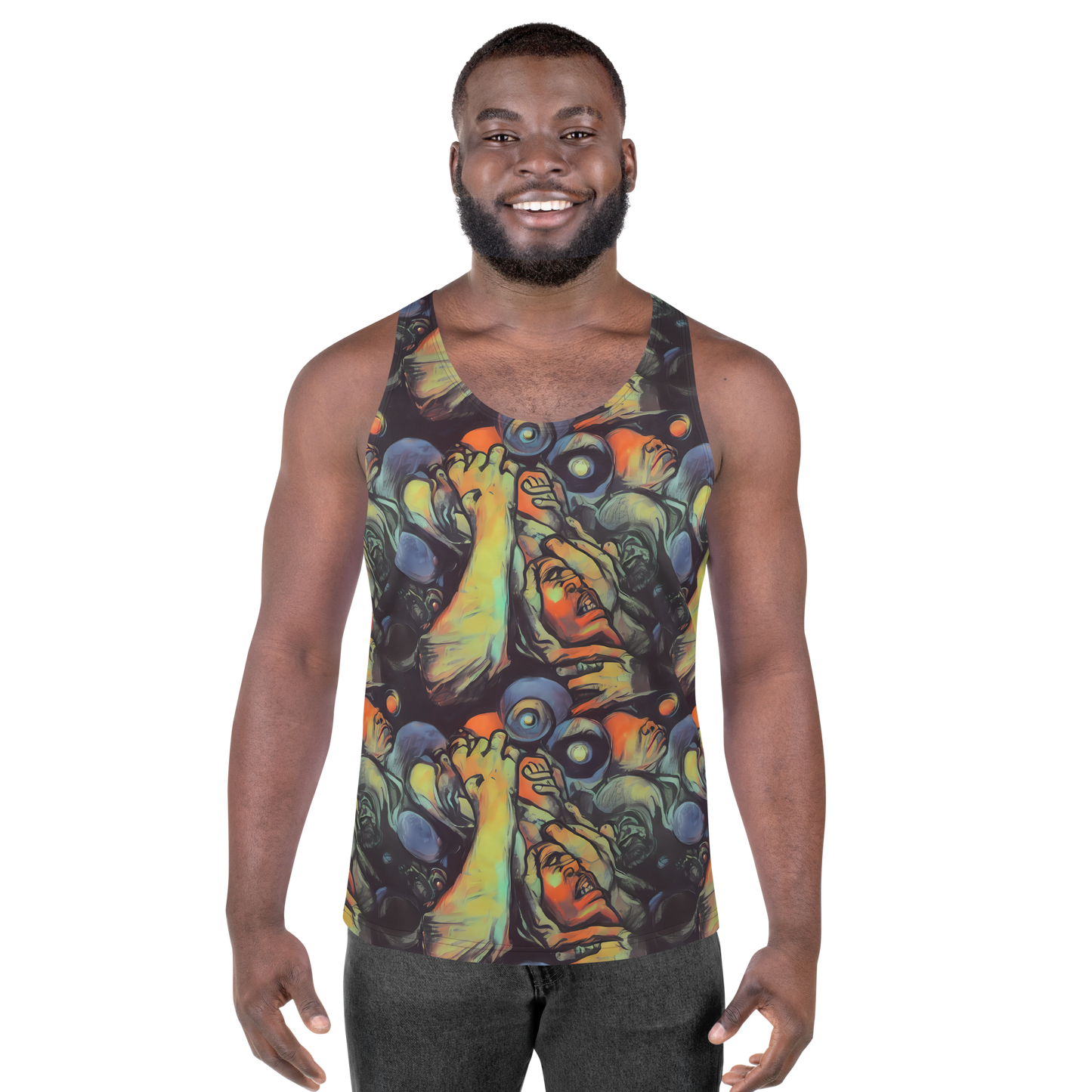 Men's Tank Top - Cosmic Scream