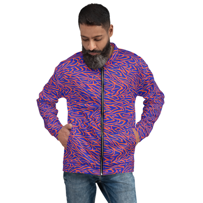 Bomber Jacket - Sapphire Swirl