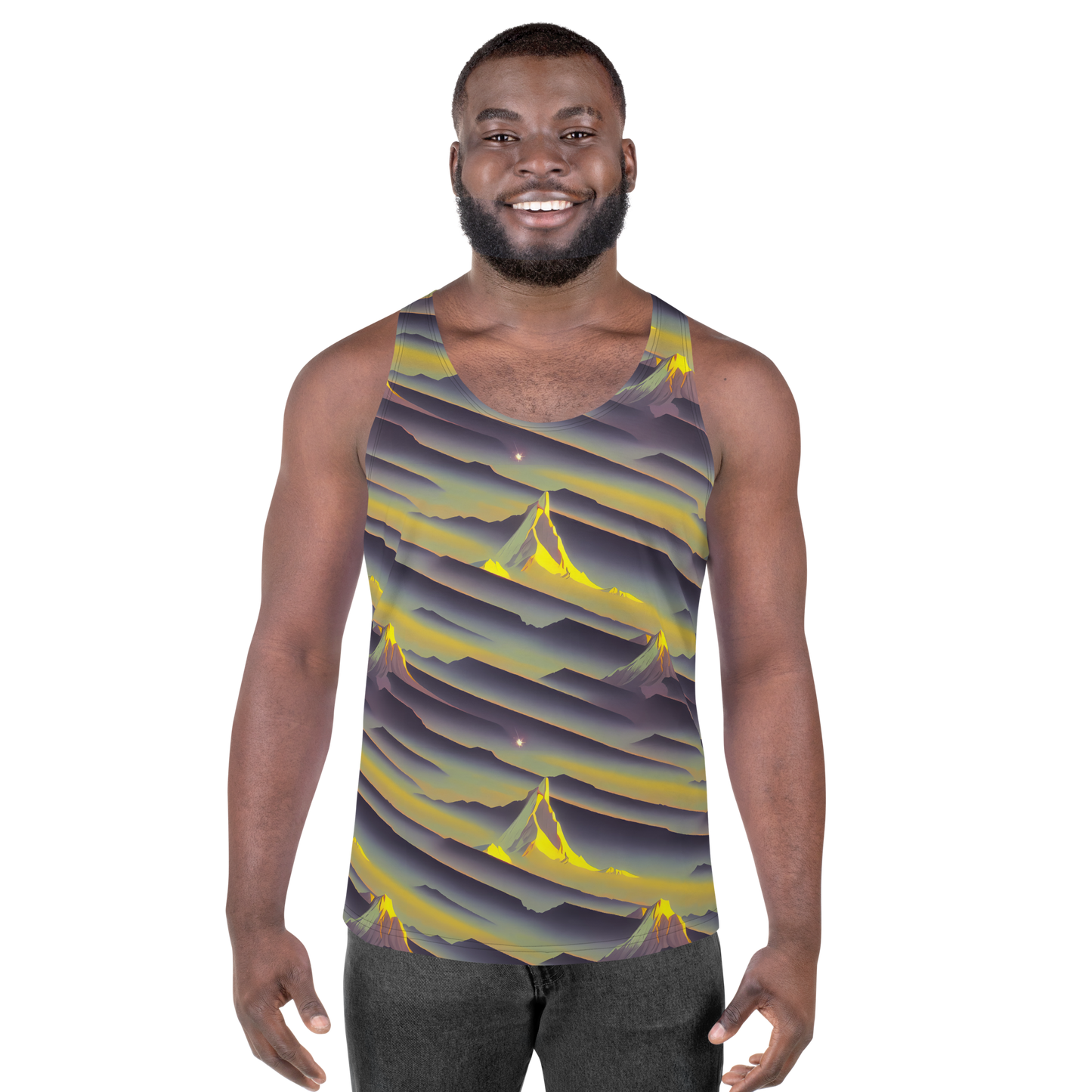 Men's Tank Top - Surreal Summit
