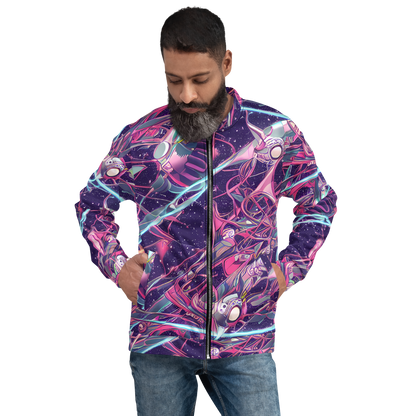 Bomber Jacket - Neo-Tokyo Twirl