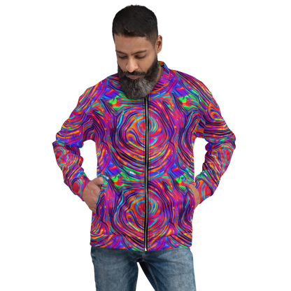 Bomber Jacket - Quantum Spiral