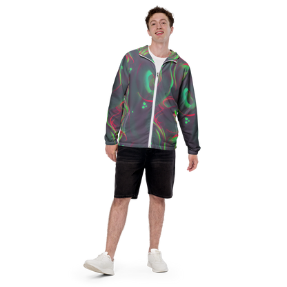 Men's Windbreaker - Neon Whisper