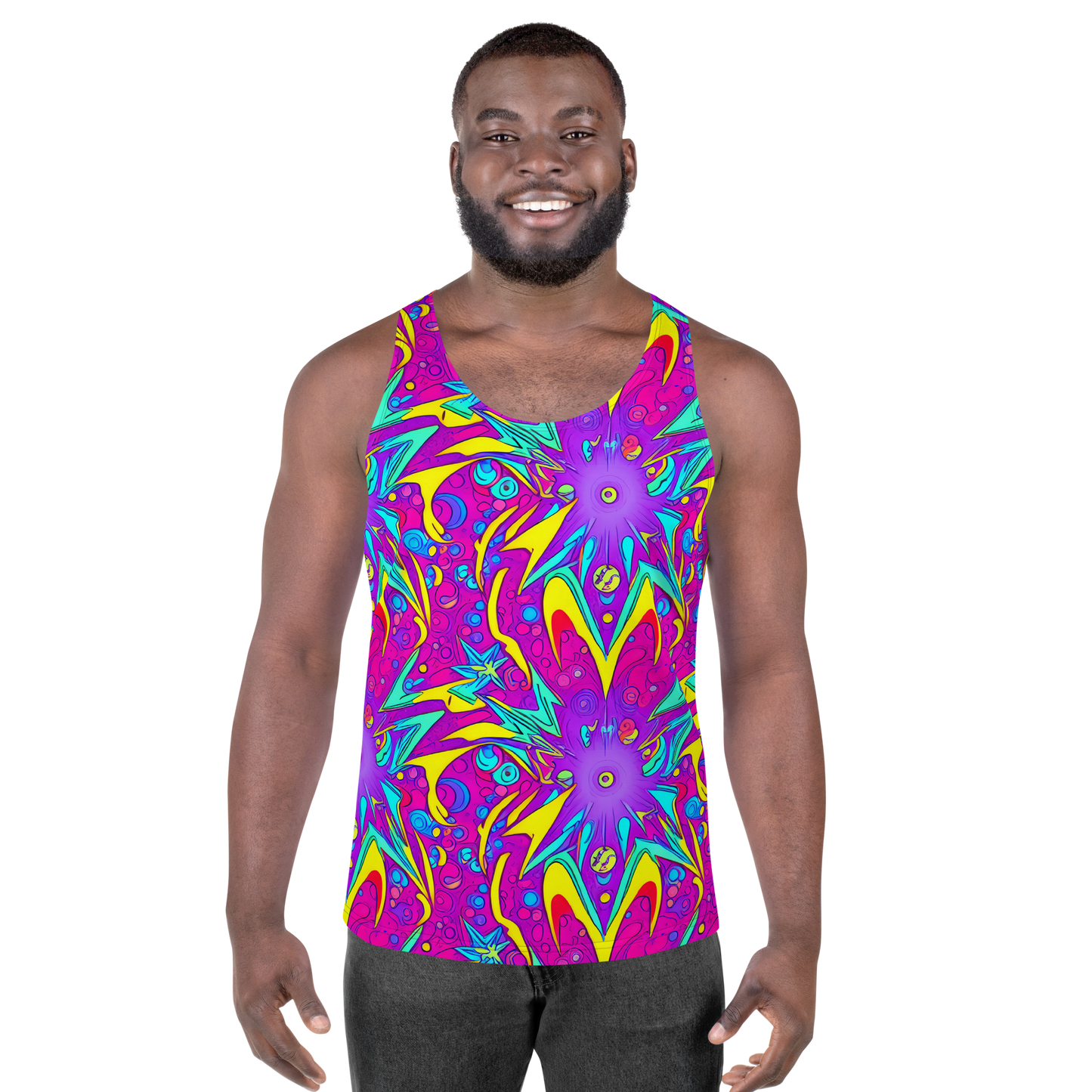 Men's Tank Top - Nebula Radiance