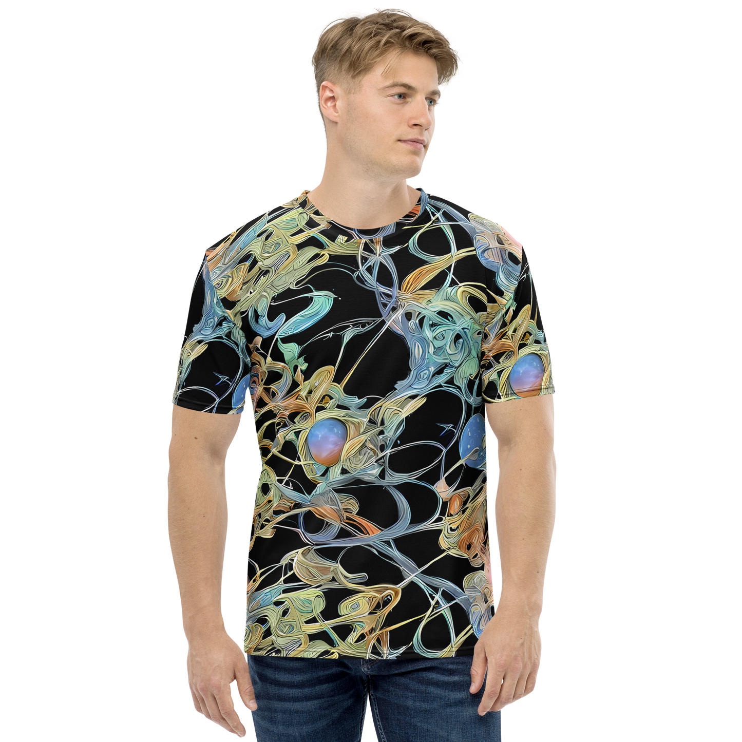 Men's Crew Neck T-Shirt - Infinite Mist