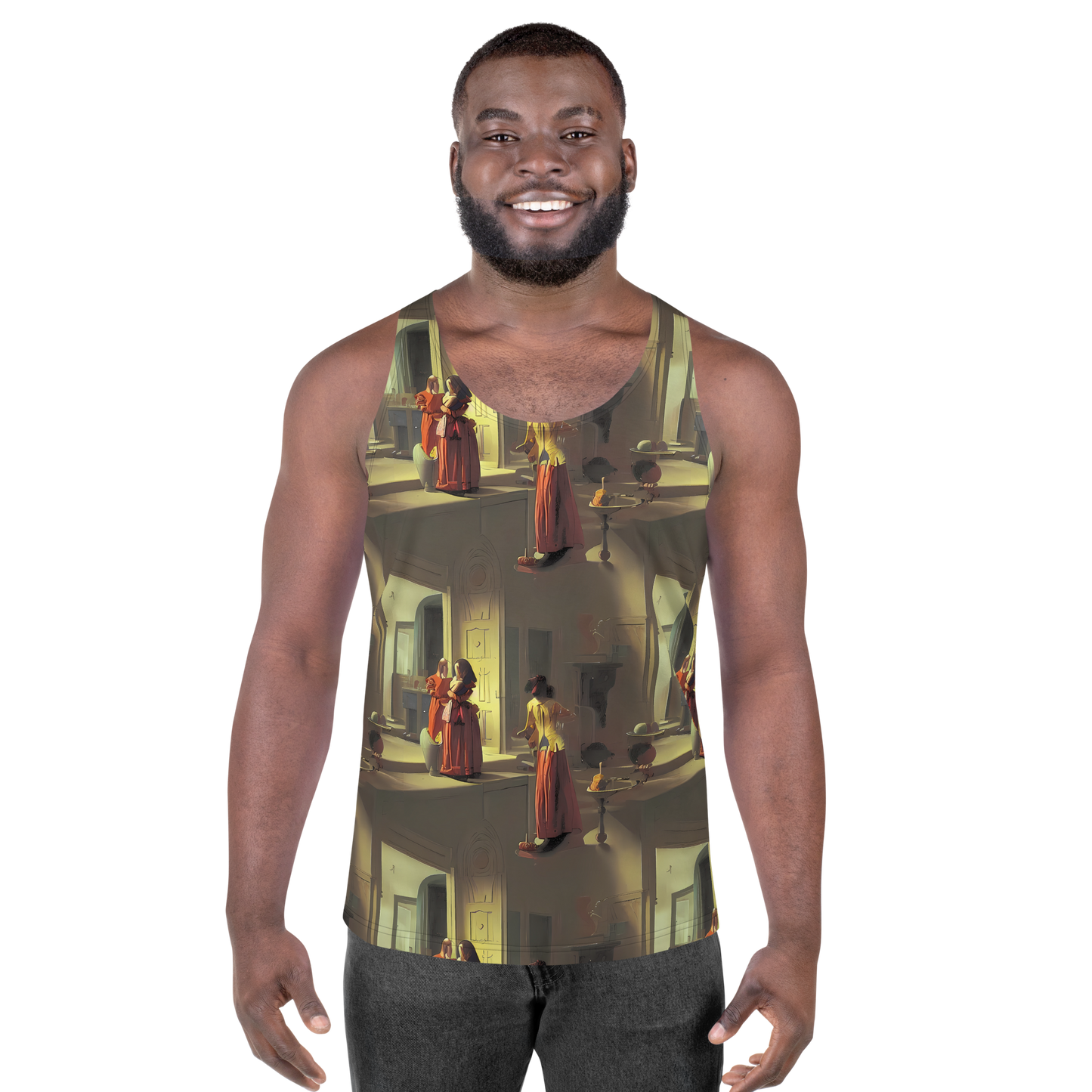 Men's Tank Top - Surreal Shadows