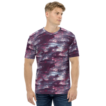 Men's Crew Neck T-Shirt - Twilight Fortresses