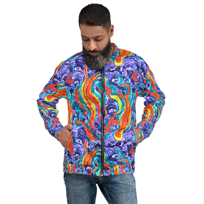 Bomber Jacket - Galactic Waves