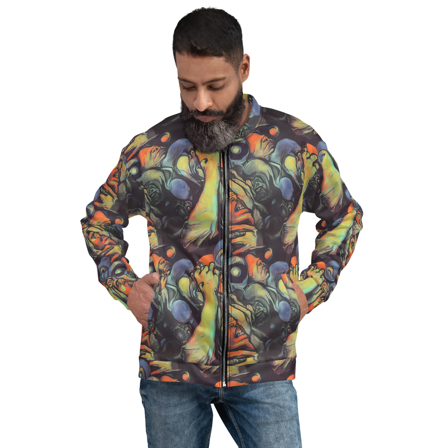 Bomber Jacket - Cosmic Scream