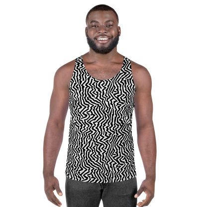 Men's Tank Top - Static Swirl