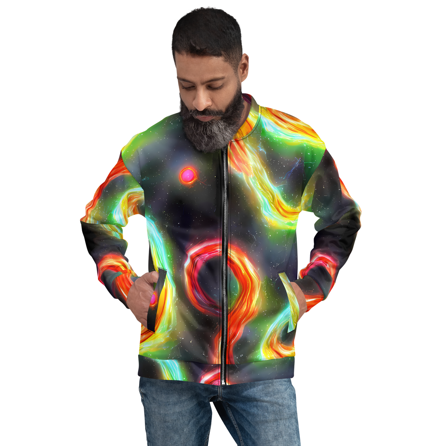 Bomber Jacket - Sherwood Swirl