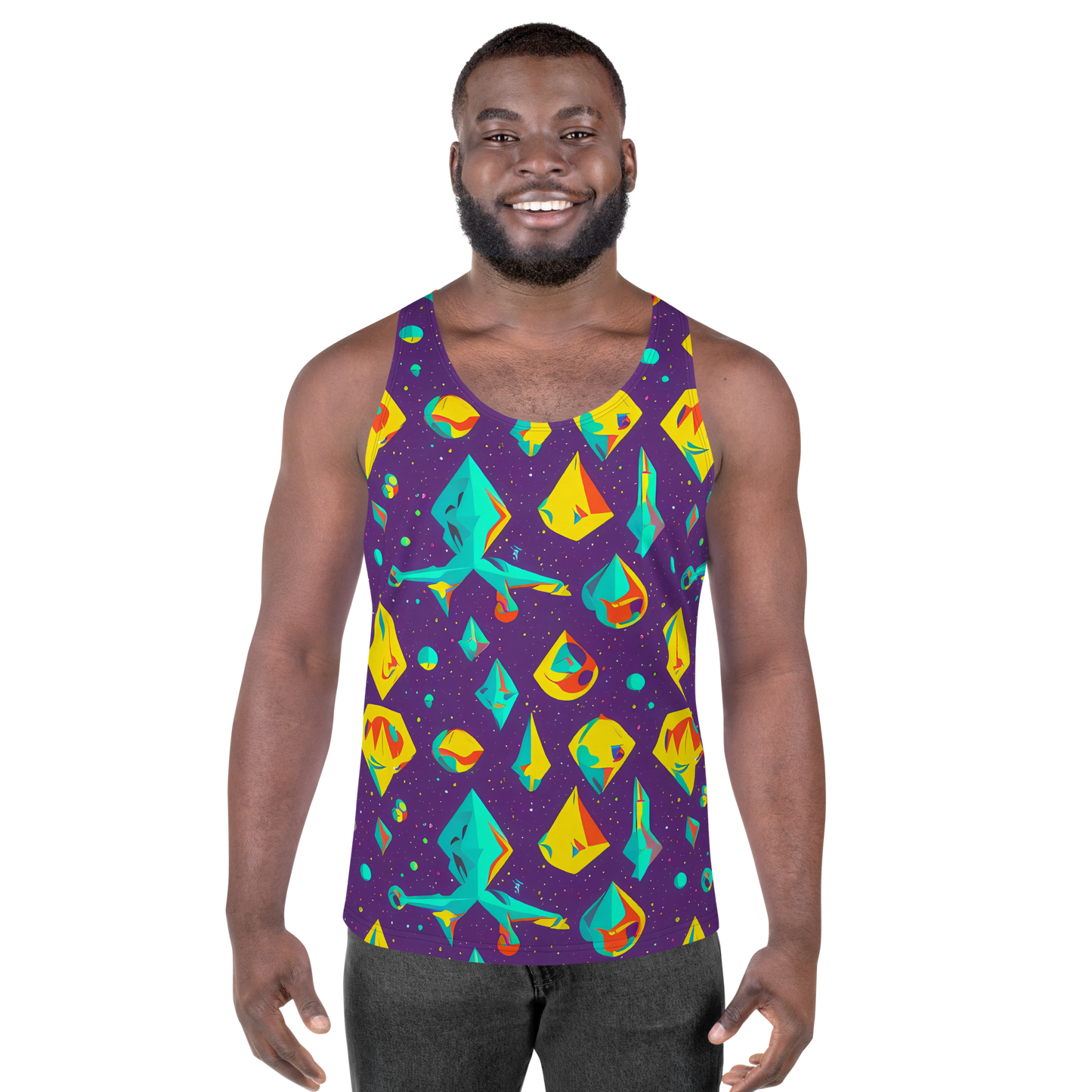 Men's Tank Top - Cascading Prism