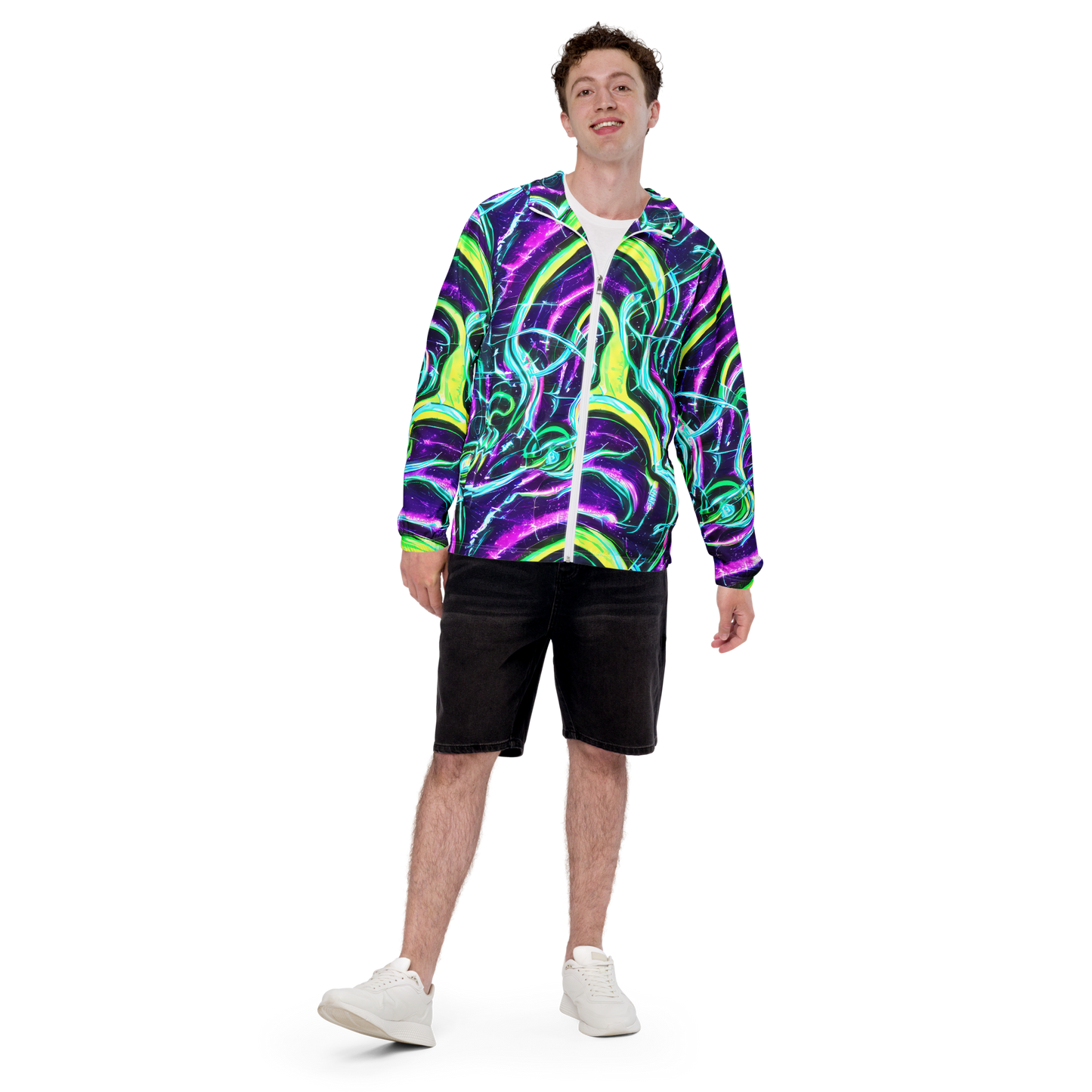 Men's Windbreaker - Quesnel's Vortex