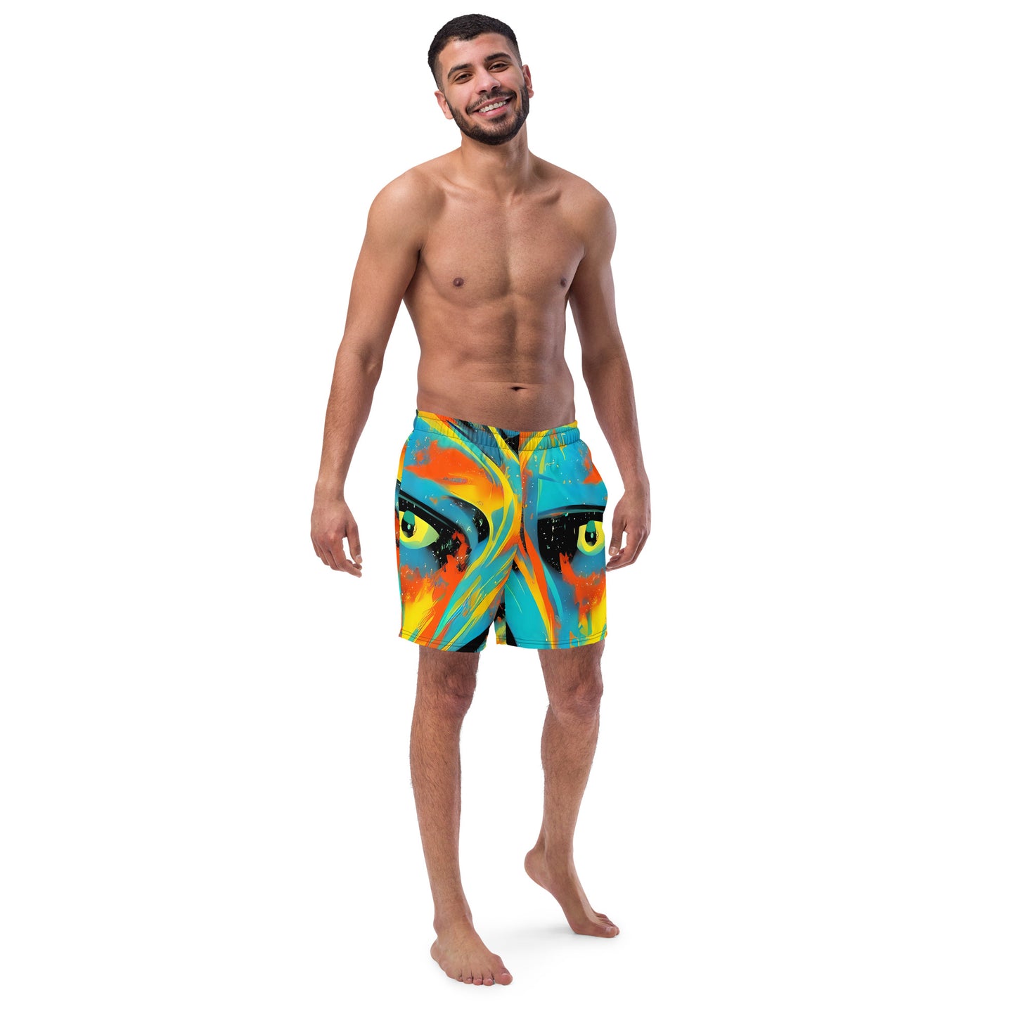 Swim Trunks - Solar Swoosh