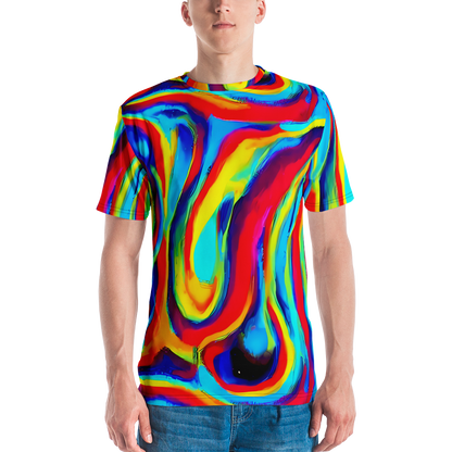 Men's Crew Neck T-Shirt - Stael Swirls