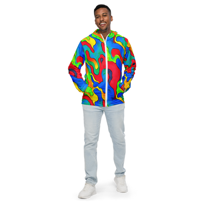 Men's Windbreaker - Splash of Joy