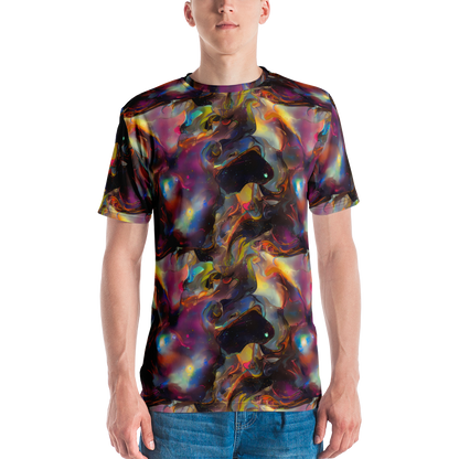 Men's Crew Neck T-Shirt - Cosmic Fusion