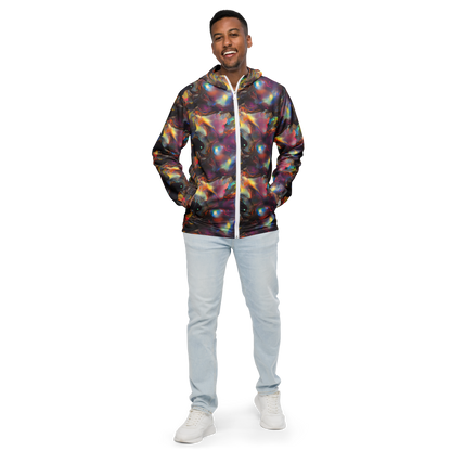 Men's Windbreaker - Cosmic Fusion