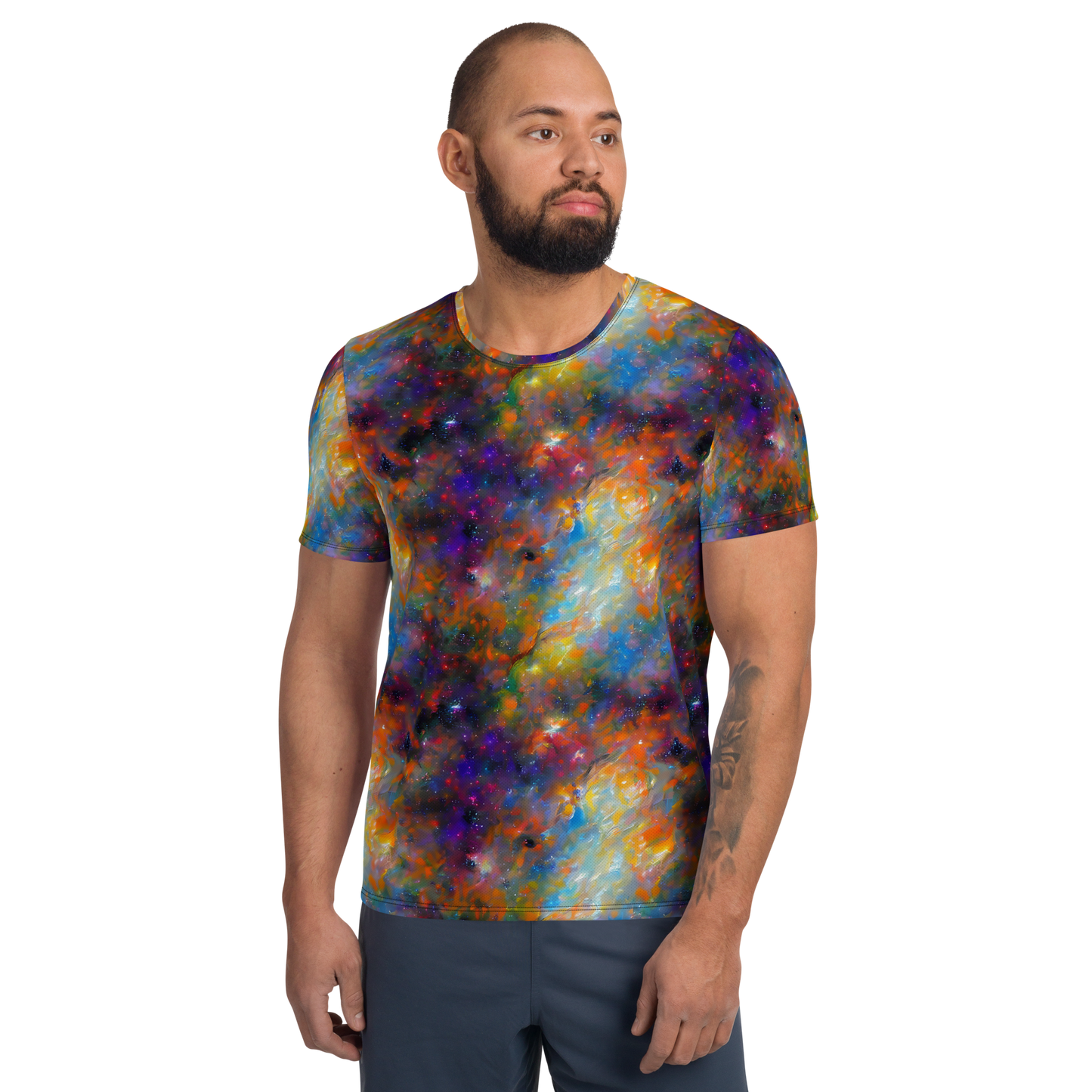 Men's Athletic T-Shirt - Ephemeral Fantasy