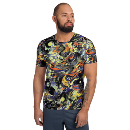 Men's Athletic T-Shirt - Twilight Chaos