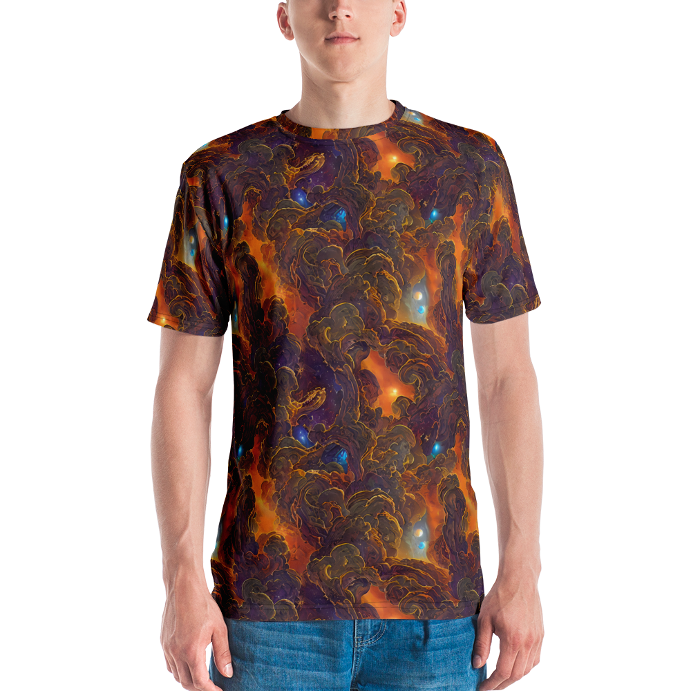 Men's Crew Neck T-Shirt - Pozzo Vortex