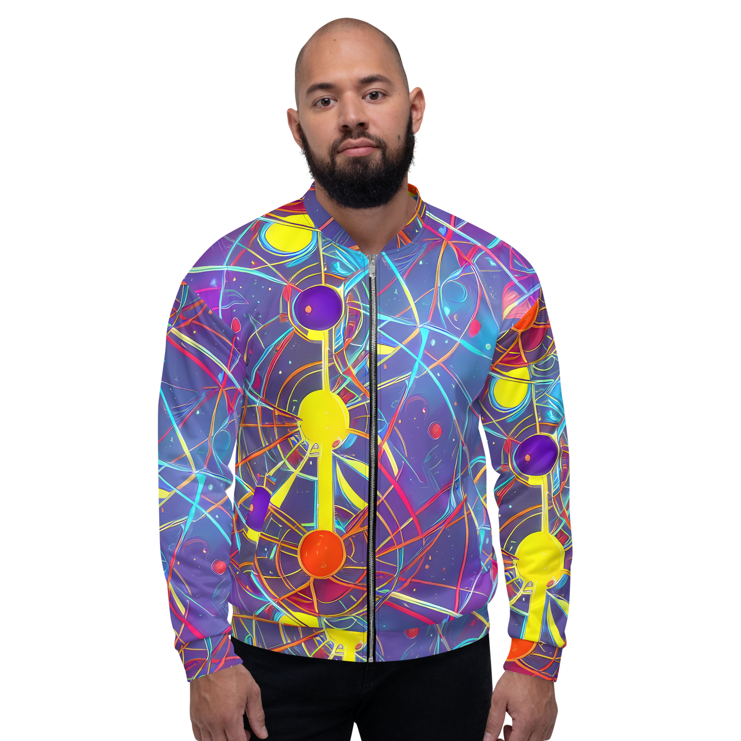 Bomber Jacket - Quantum Lattice