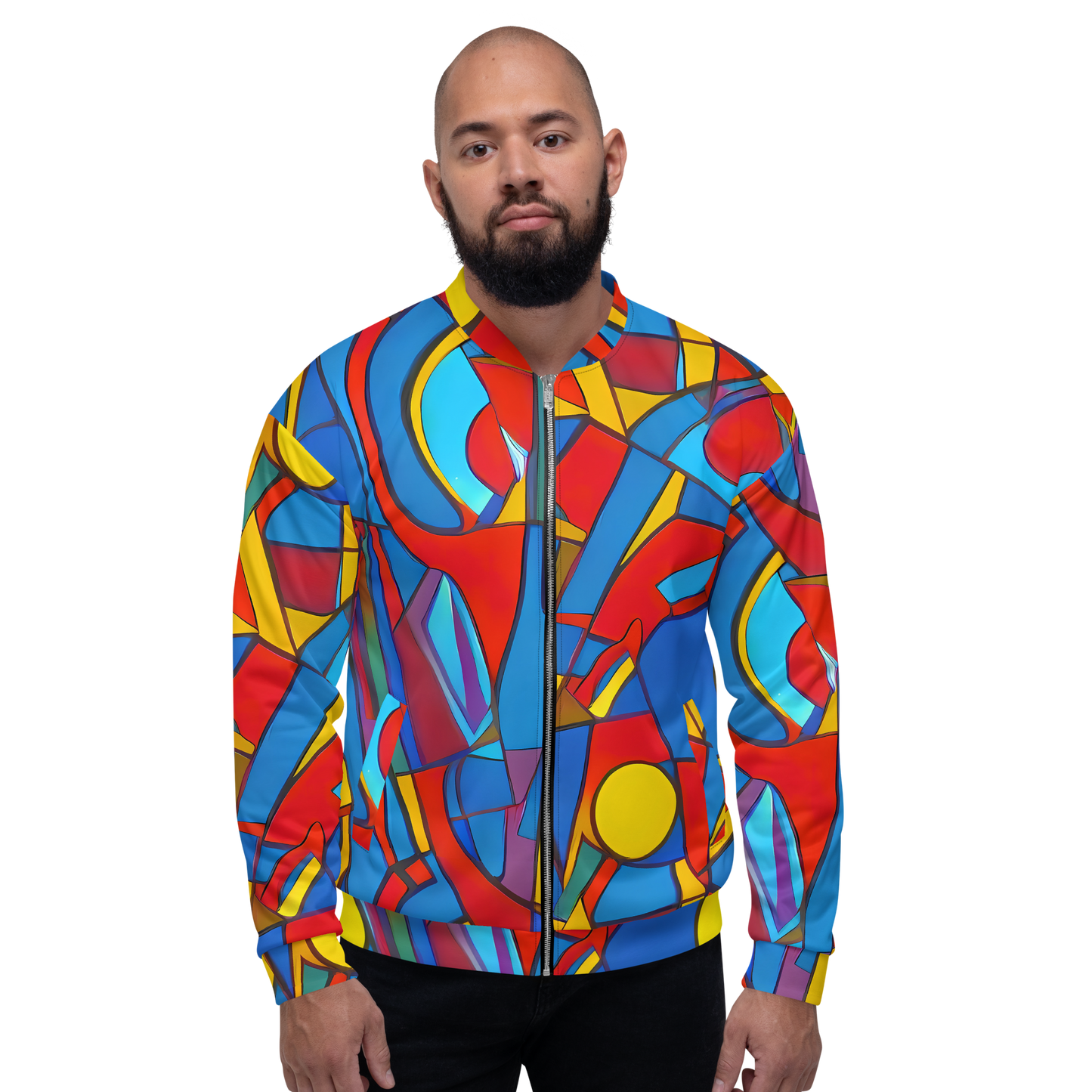 Bomber Jacket - Mondrian Maze