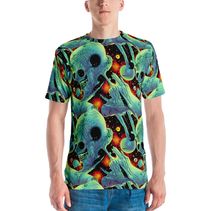 Men's Crew Neck T-Shirt - Galactic Grotesque