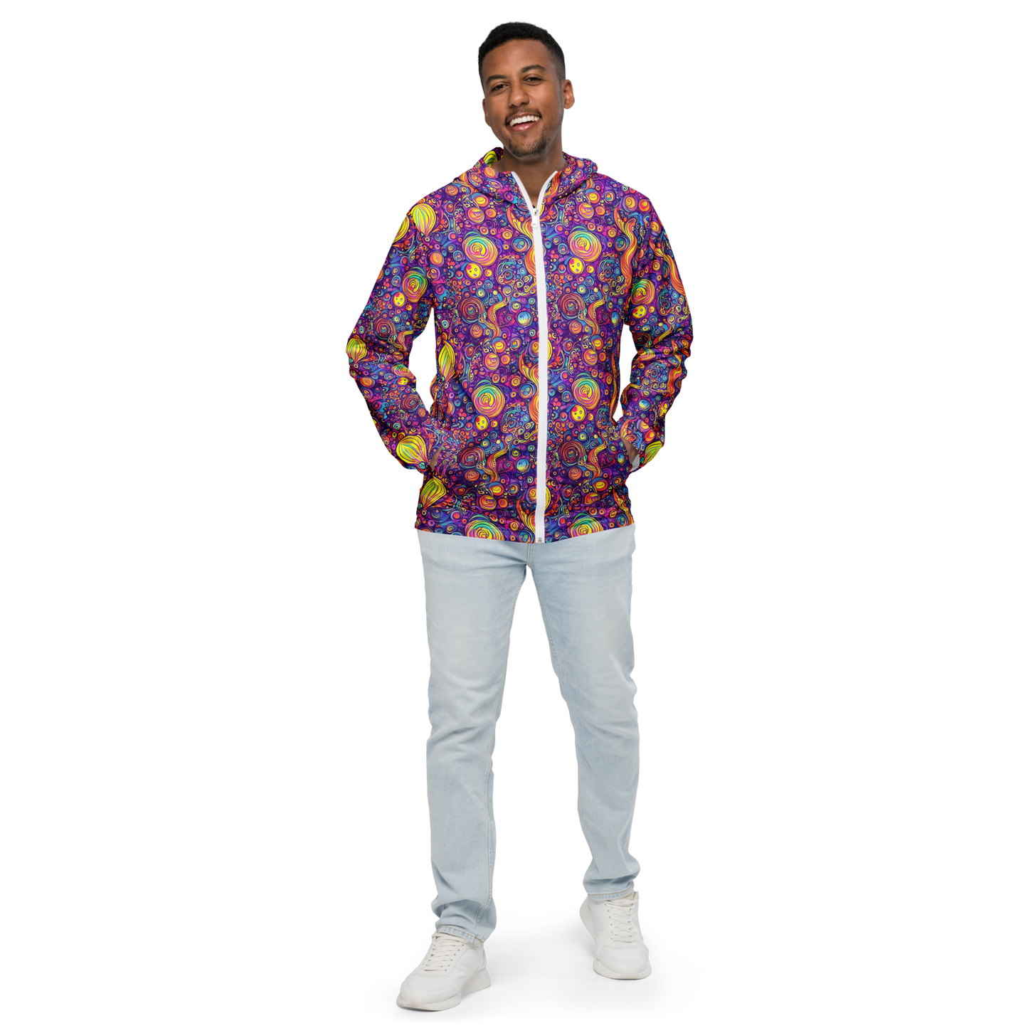 Men's Windbreaker - Festival of Whimsy