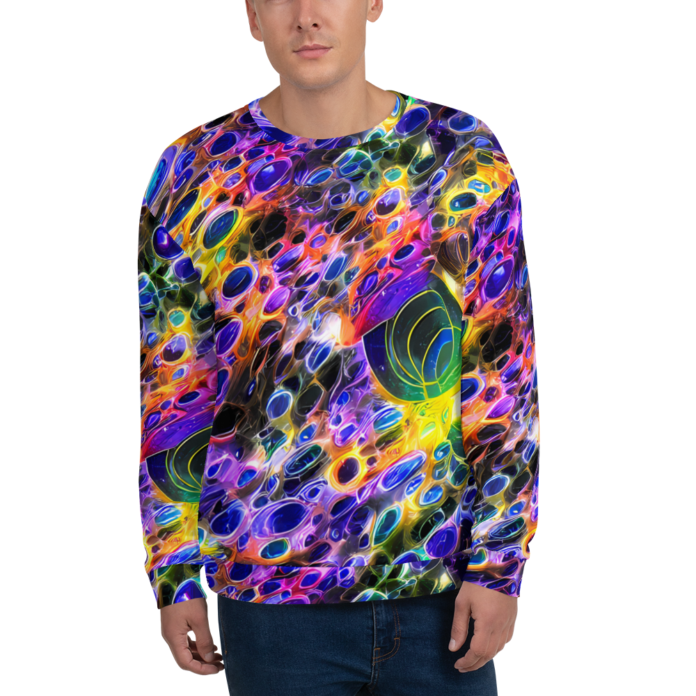 Sweatshirt - Neon Orbits