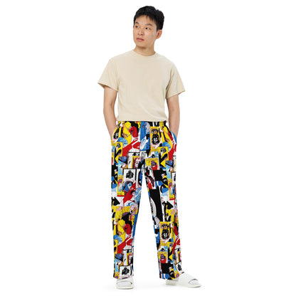 Wide-Leg Pants - Pop Art Parade