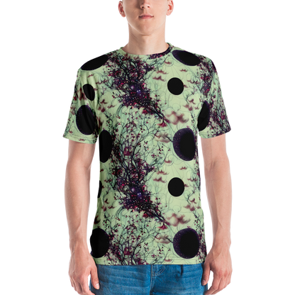 Men's Crew Neck T-Shirt - Celestial Bloom