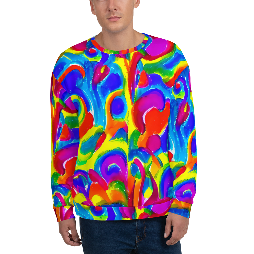 Sweatshirt - Psychedelic Splash